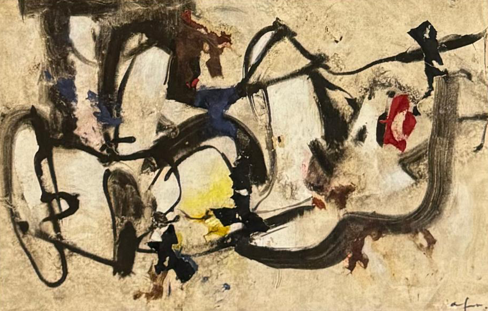 Afro Basaldella, ‘Senza titolo’, 1965