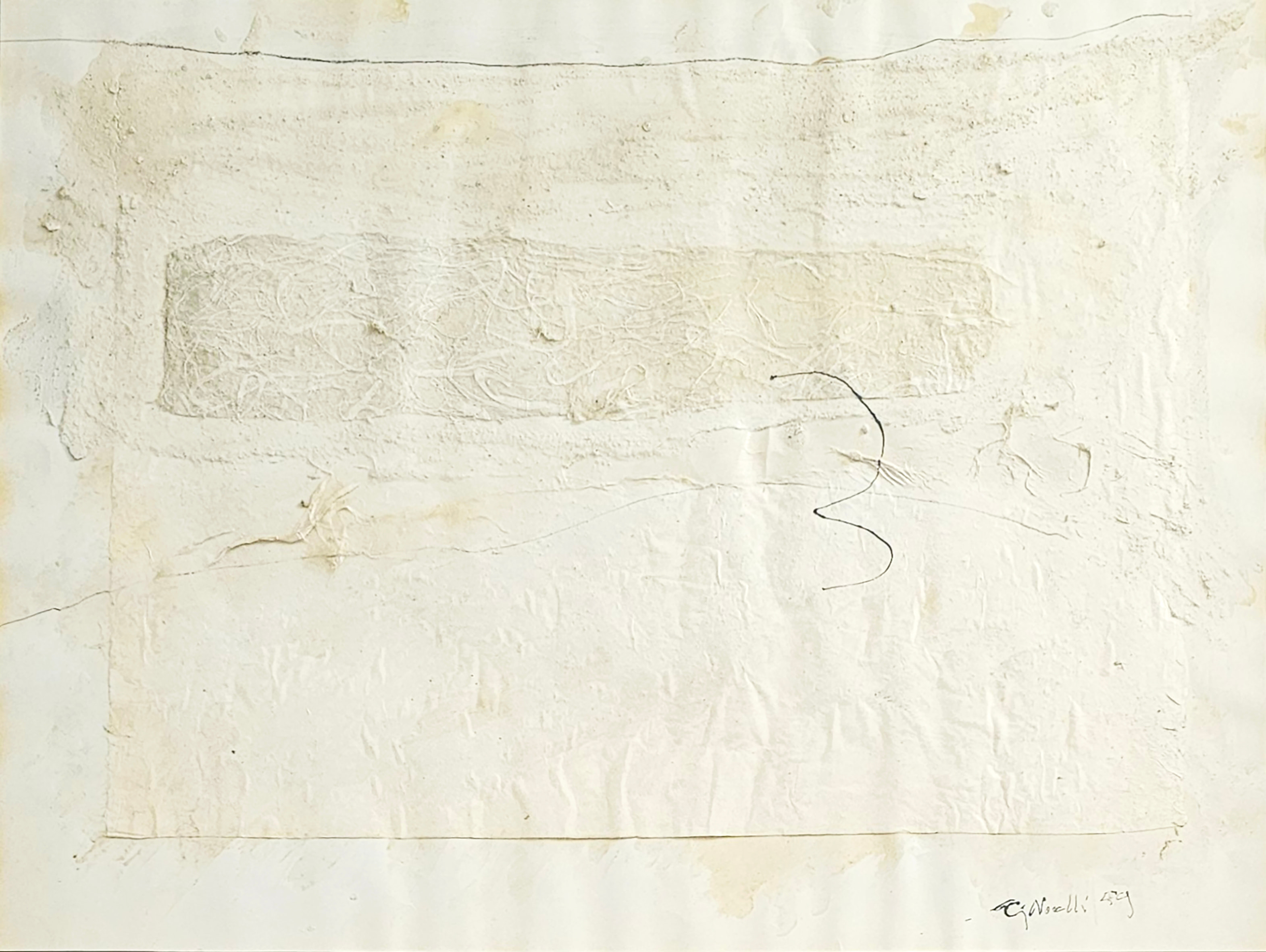Gastone Novelli, ‘Senza titolo’, 1959