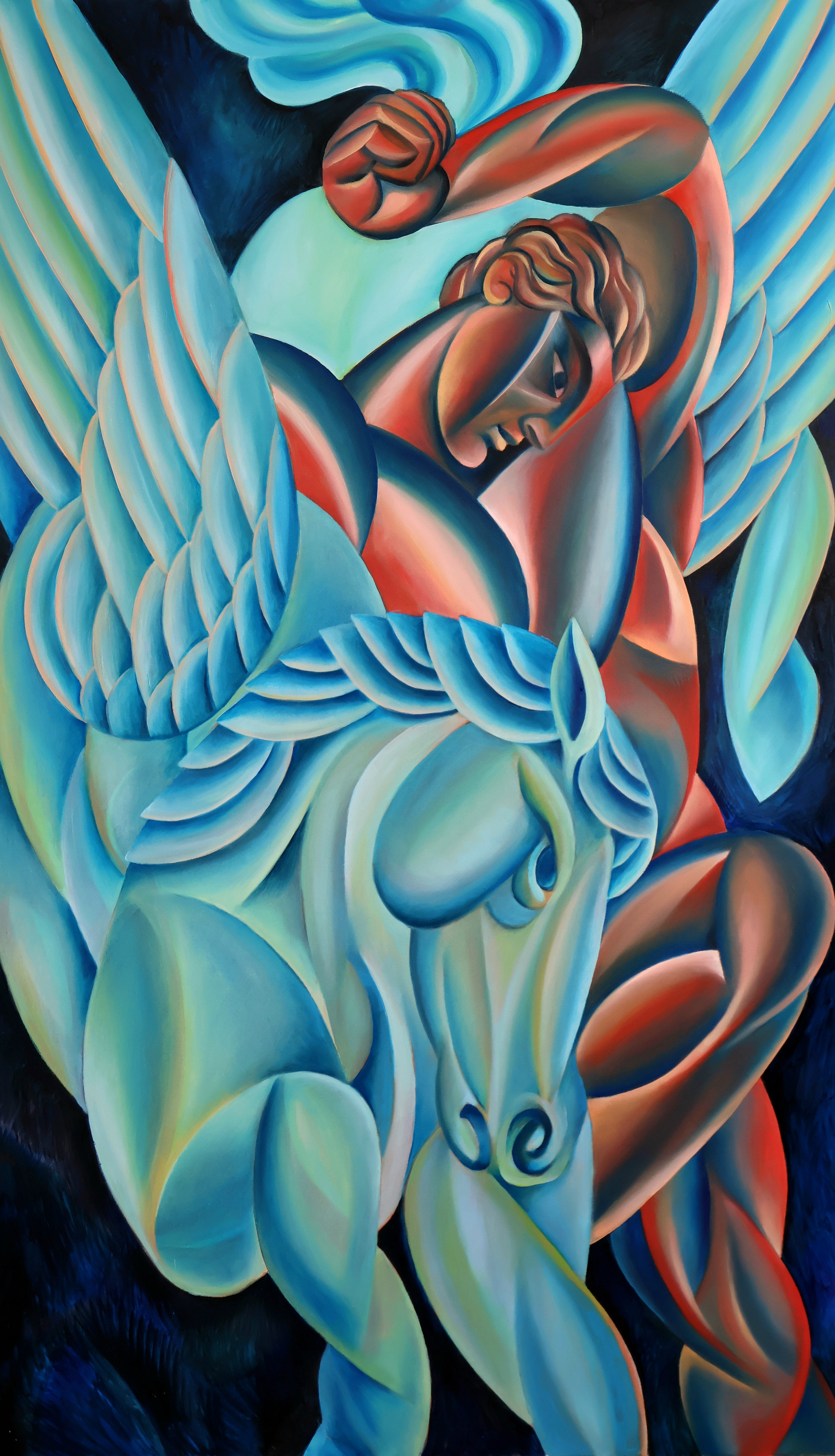 Michele Massarenti, ‘Pegaso e Bellerofonte’, 2026