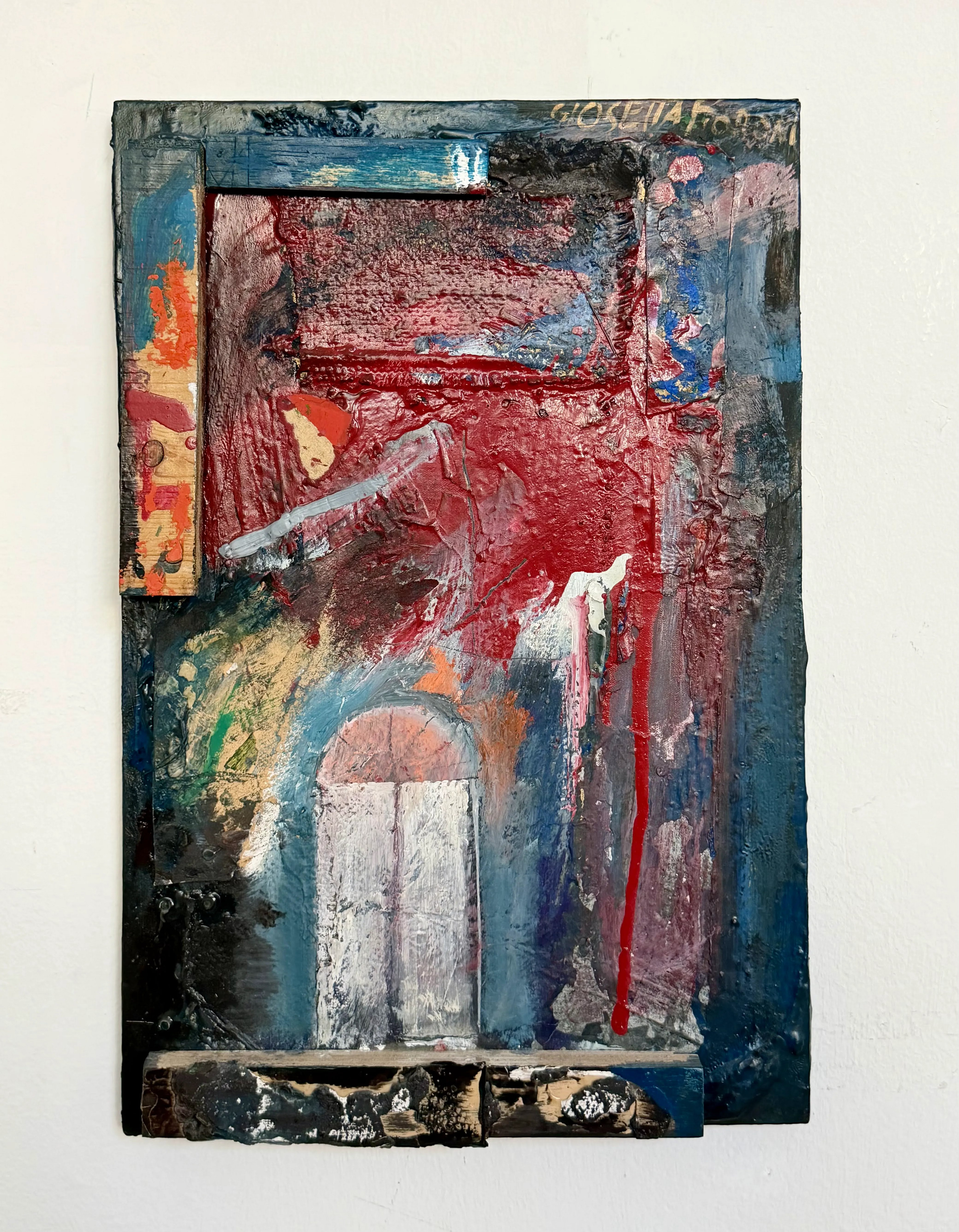 Giosetta  Fioroni, ‘A Roman Door’, 1992-1993