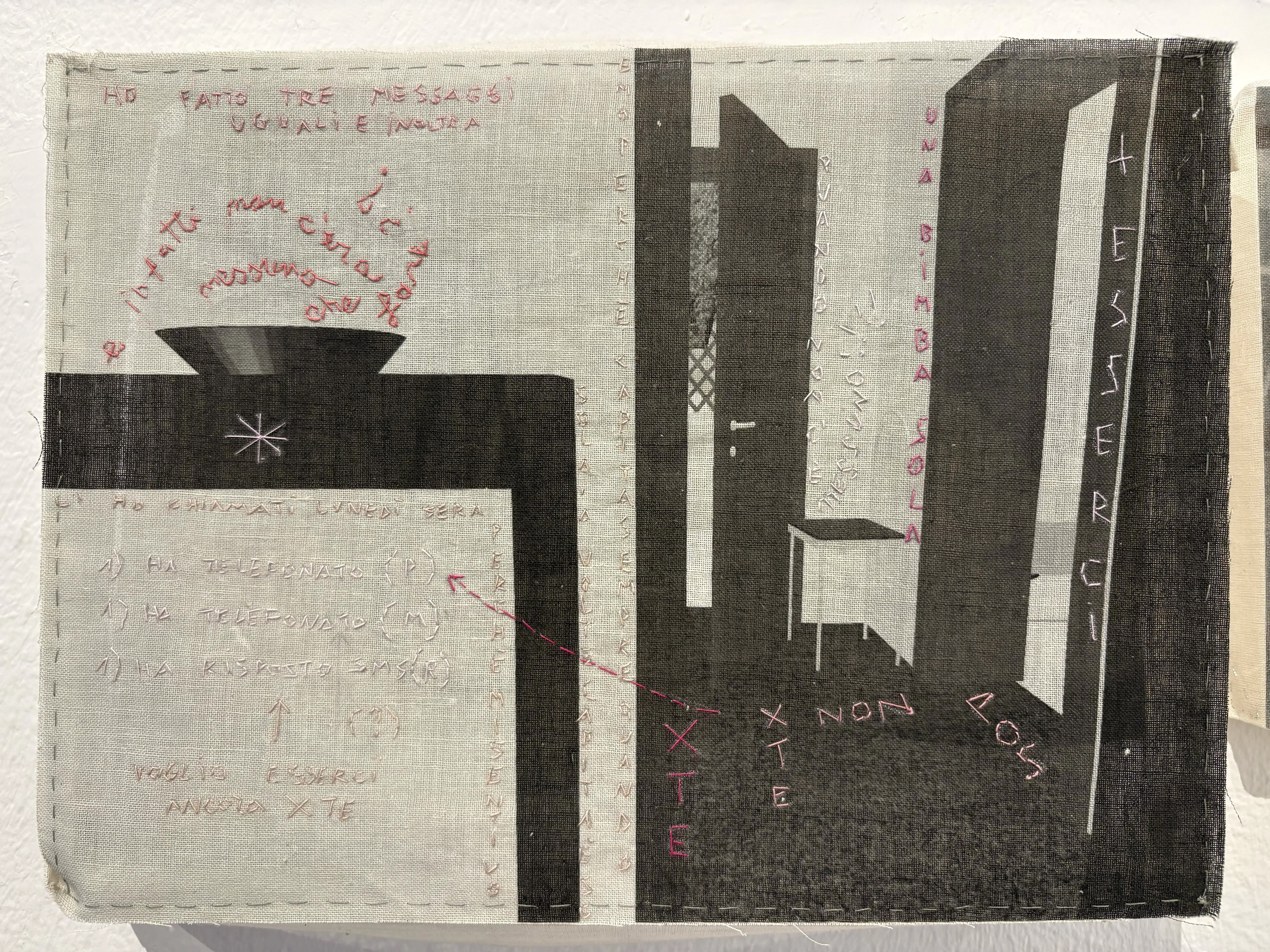 Marina  Gasparini, ‘Non posso più esserci per te’, 2007