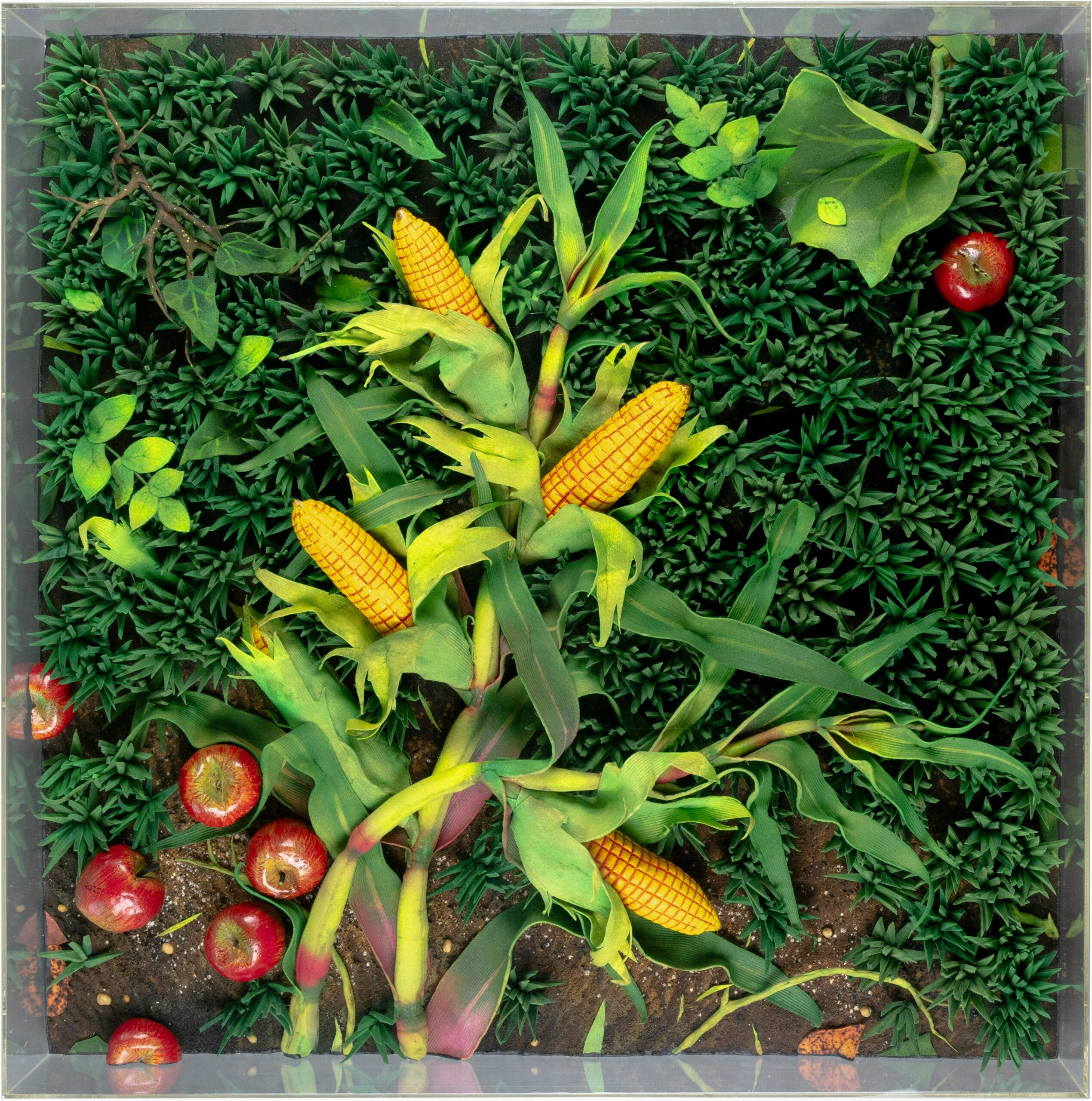 Piero Gilardi, ‘Pannocchie e mele’, 1994