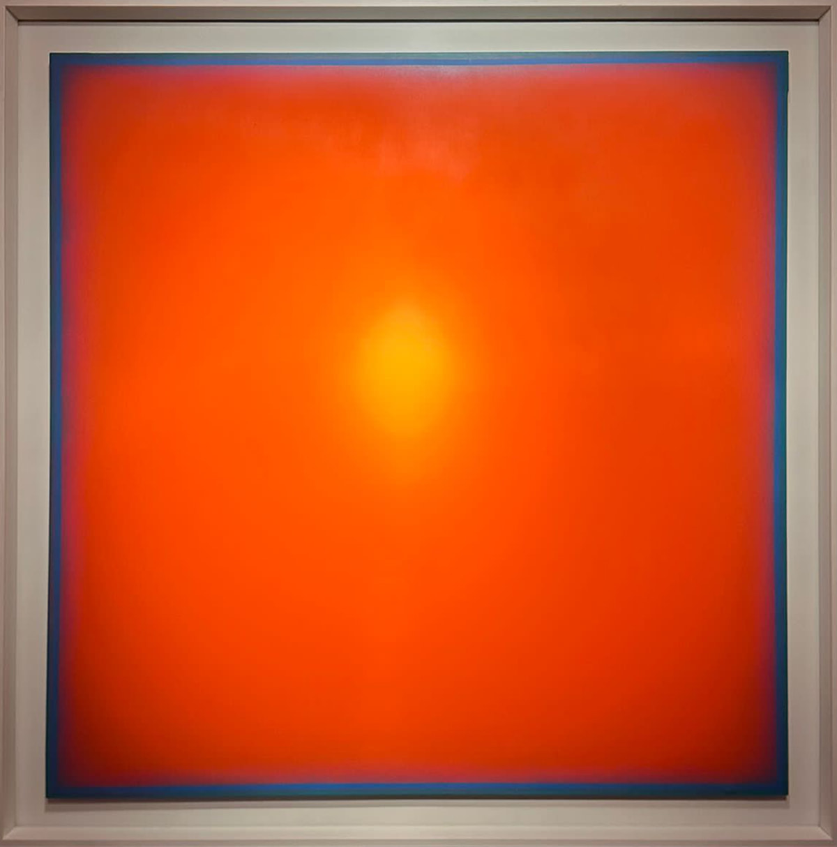 Jorrit Tornquist, ‘Orange Borded Blue’, 2017