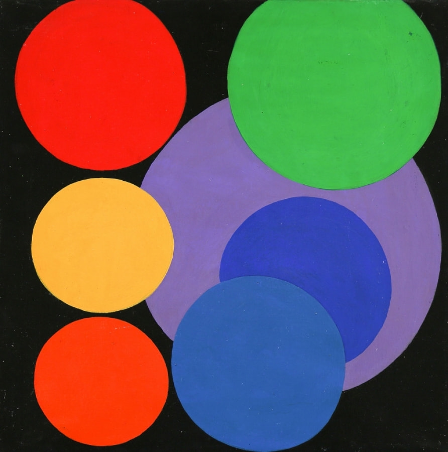 Lia Drei, ‘Operazione Spaziocromatica n. 4’, 1963