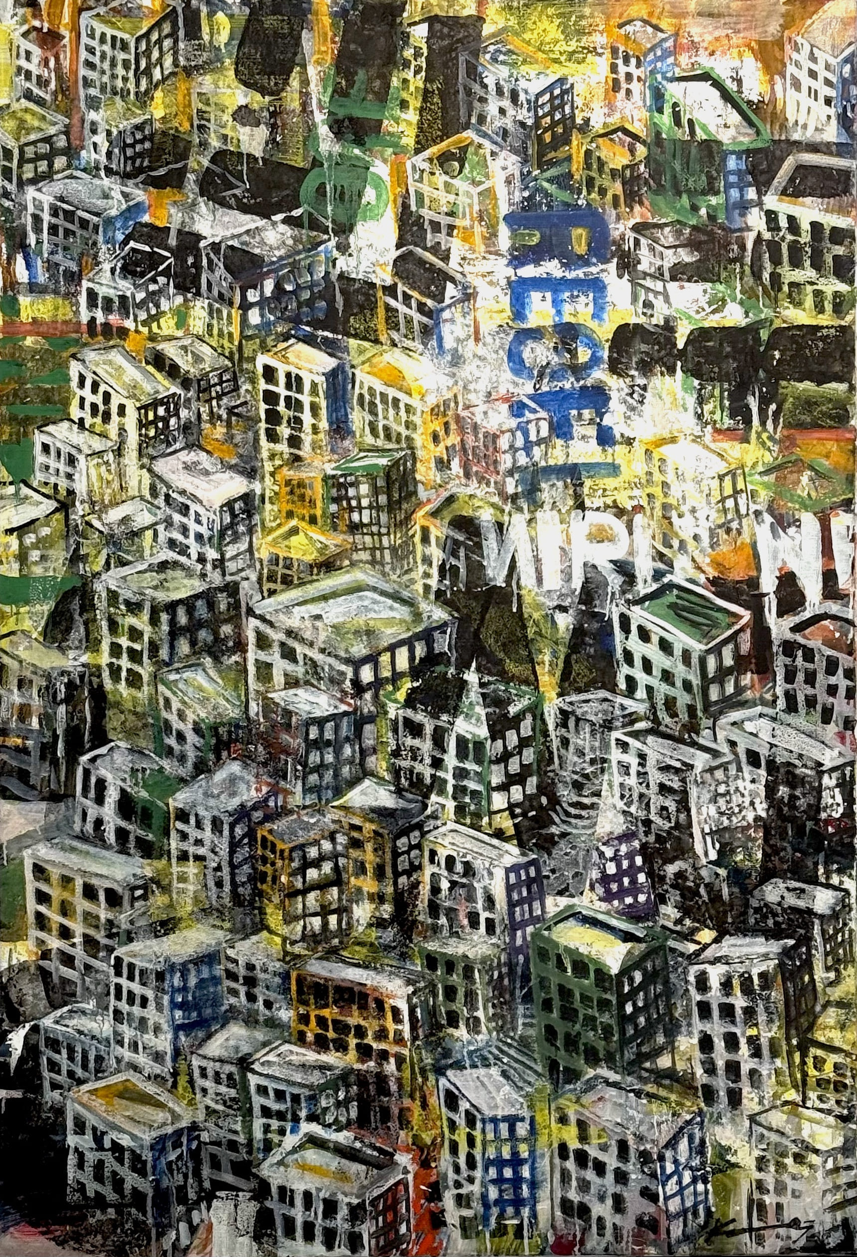Rostislav Kunovsky, ‘Fenêtres-Lettres’, 2011